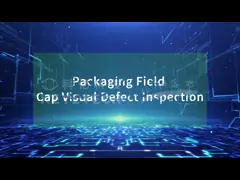 Caps Closures Lids AI Vision Inspection Machine Full Automatic High Speed 0.1mm Precision 99.9% Accuracy AI Deep Learning Algorithms