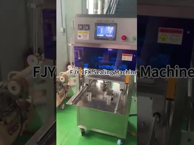 高効率の商業用 食品包装用 2 トレイシール機