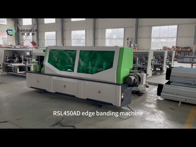 Pvc Wood Mdf Edge Banding Machine Abs Automatic Edge Banding Equipment video