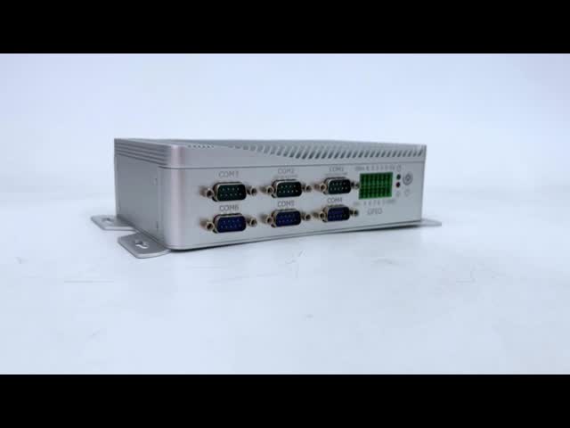 Intel Celeron J1900 扇風機のない産業用PC 双 COM GPIO と DDR3L 8G