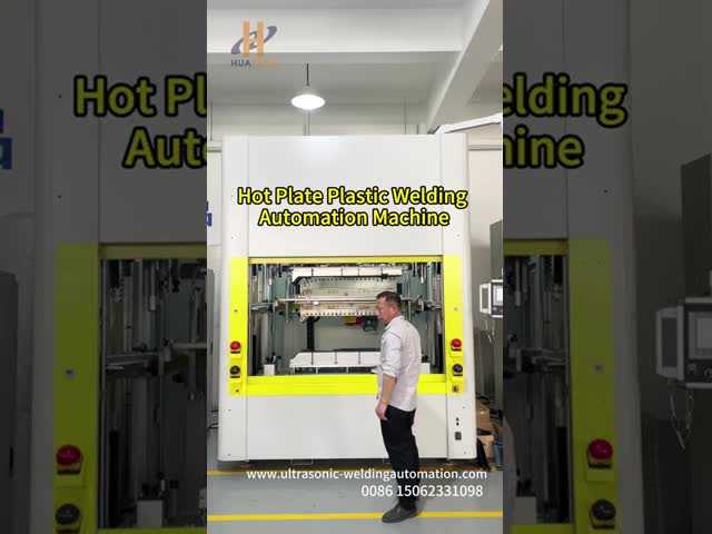 精密で効率的な溶接のための380Vサーボホットプレート溶接機 自動プラスチック内外部品