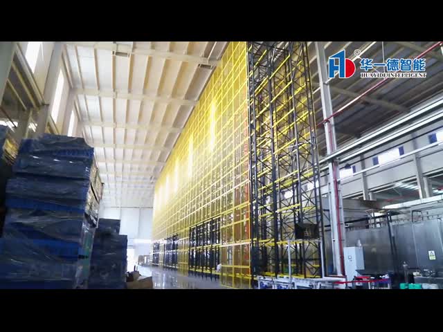 Single Deep Pallet Stacker ASRS, Automatic Storage and Retrieval System
