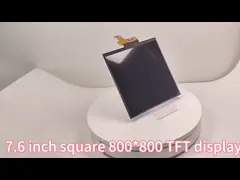 7.6 Zoll 800x800 Quadrat TFT Display Modul MIPI Schnittstelle mit HDMI Treiber Board