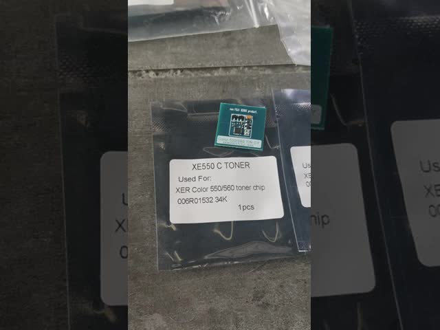 4PCS Toner Chip para Xerox 550 560 570 C550 C560 C570 006R01529 006R01530 006R01531 006R01532