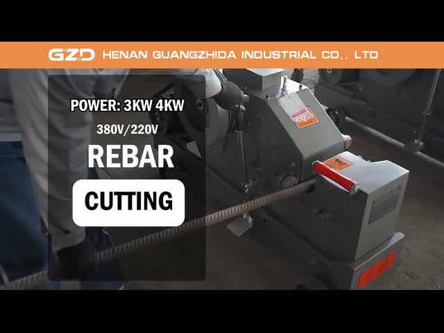 Industrial Heavy-Duty Steel Bar Cutting Machine Rebar Cutter for Construction