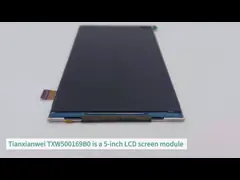 5 inci TFT LCD Display Module Panel 720*1280 Full Viewing Angle 450 Nits Ips Antarmuka MIPI