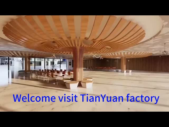 Hotel Aluminium Tile Ceiling Powder Coated 1.5mm Aluminum Plate Cladding