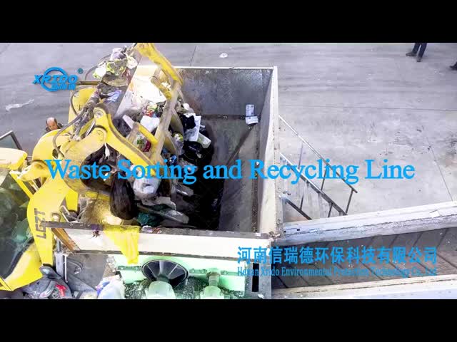 自動廃棄物分類 Msw トロンメル スクリーン ドラム 自浄化 市営廃棄物分類機