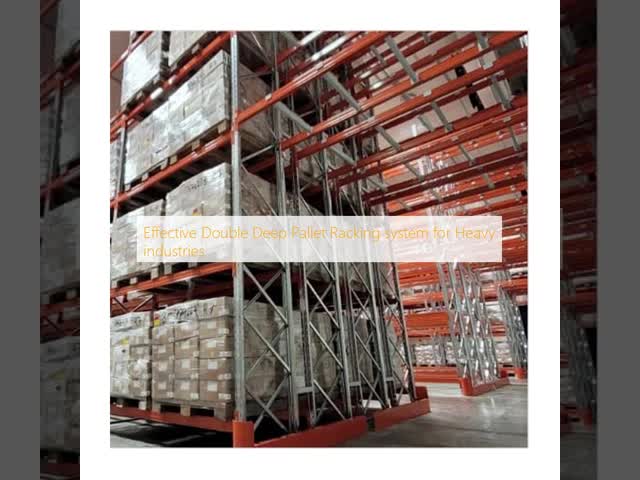 Robust Warehouse Racking System Designed For Space-saving Storage And Heavy-duty Performance