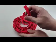 Flame Retardant PET Expandable Braided Sleeving High Density Sheathing