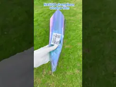 UV Rejection Chameleon Window Film 70%VLT Customized High Heat Rejection