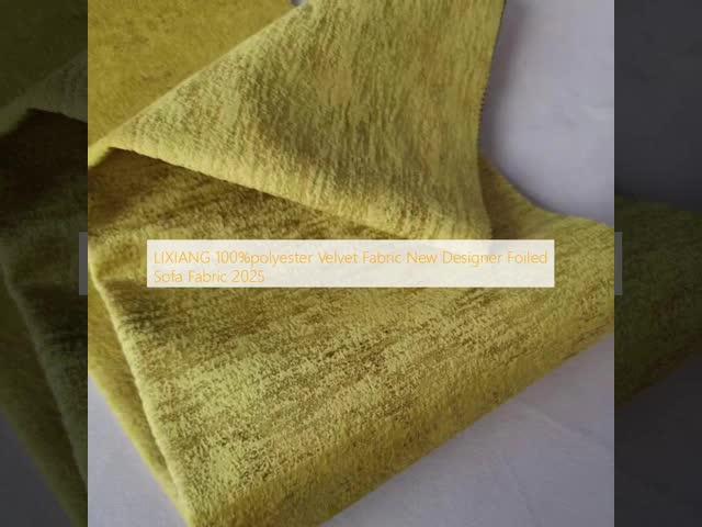 100% Polyester Foil Print Fabric Knitted Shrink Resistant For Sofa