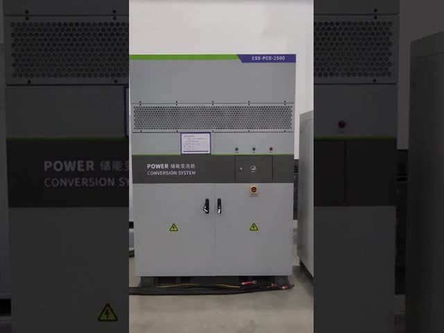 ESS PCS-2500 パワー変換システム 電力網の高度な適応性