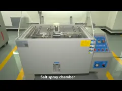 Β-SST-160 Θάλαμος δοκιμής αλατιού από ανοξείδωτο χάλυβα και πλαστική πλάκα PVC για αεροπορική χρήση