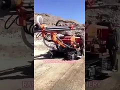 Automatic Integrated Hydraulic DTH Blast Hole Drilling Rig For Mining