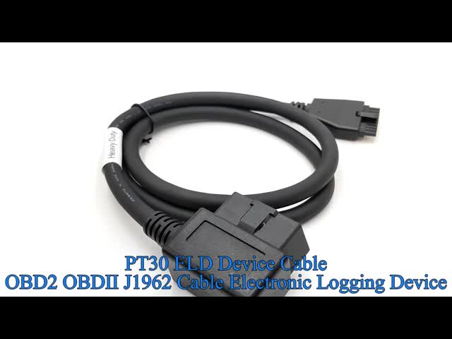 PT30 ELD Device Cable OBD2 OBDII J1962 Cable Electronic Logging Device for Volvo or Mack Trucks in North America