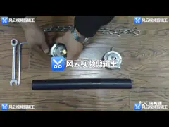 القطر الخارجي الاسمي Od32mm أغطية نهاية الأنبوب الهيدروستاتيكي البلاستيكي