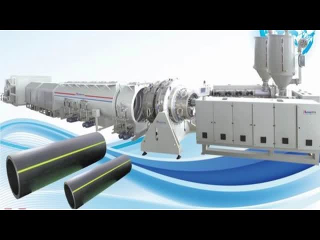 Automated HDPE Pipe Extruder