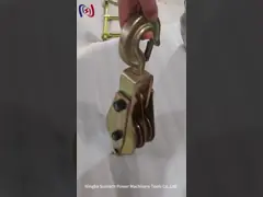 Casting Steel 50KG Hoisting Tackle  Sheave Hoist Sheave