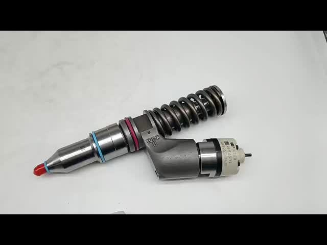 Inyector de combustible de ferrocarril común 10R-8501 para el motor Caterpillar C-15 C-16 Excavadora 3406E El video