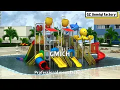 EU Standard Aqua Park Design Custom  Outdoor Water Playset Commercial Anti Crack