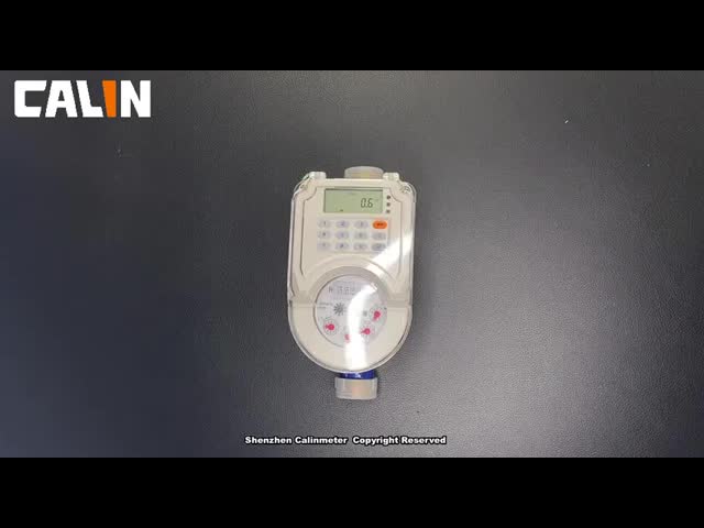 CashWater STS Compliant Brass Body Prepaid Water Meter