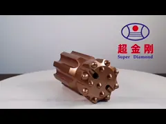 Stable Operation 2 Inch Top Hammer Drill Bits T51 Reaming Dl422 Rig Thread Button Bit