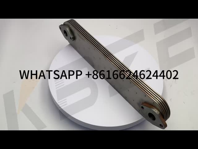 ISUZU エンジン 6WG1 5P オイルクーラー;CORE 8-98048140-0 8-98048140-1 FITS ZAX450 ZAX520 ZAX850 エクスキャバター