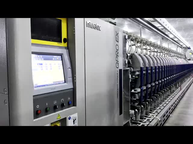 100D/36F Denier White Garment Textile Polyester Yarn High Thread 30/1