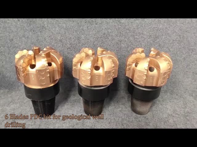 215.9mm 3-5 ブレイド PDC 水井の掘削のためのビット