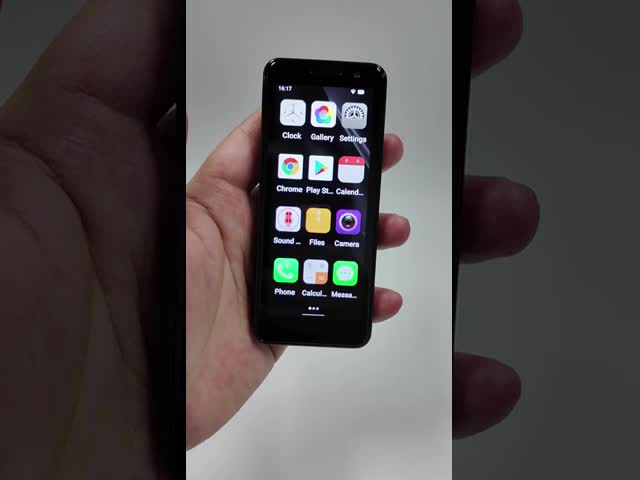 XS16 Pro MINI 4G ミニ スマートフォン 4.0 インチ アンドロイド 10.0 フェイス ID 4+128GB NFC