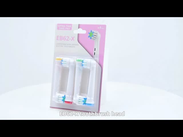 OBM 4pcs 互換性のある電気歯ブラシ 歯ブラシ用の歯ブラシの交換頭
