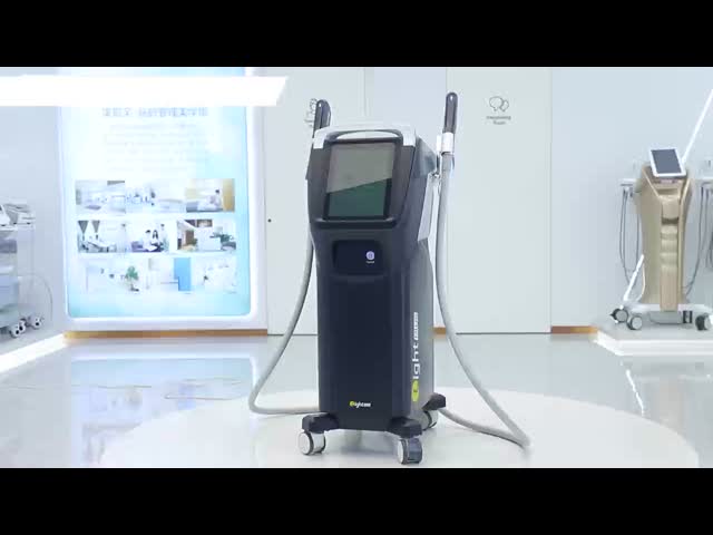 2 ハンドル OPT SHR IPL レーザー脱毛 肌の若返し 美容機器
