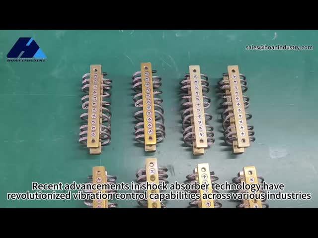 電気ケーブル振動隔離器 スプリング 100G 衝撃振動隔離器