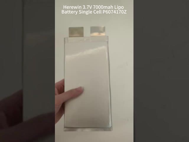 Herewin UAV Semi Solid State Battery 12S 44.4V 26000mAh Compacto e leve para aplicações UAV