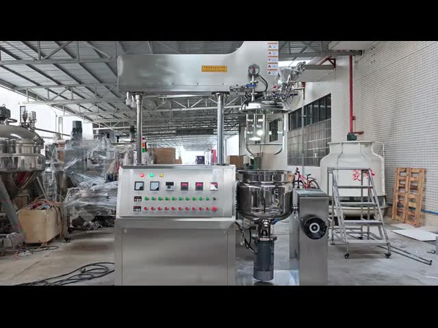 電動/蒸気加熱マヨネーズ製造機械 混合速度が変動する