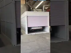 Pengiriman kecil Kontainer pengiriman yang dikonversi Rumah prefabrikasi