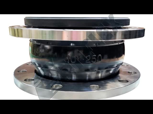 Single Sphere Flexible Rubber Bellows For Piping High Temperature