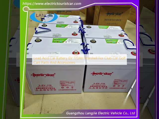 鉛酸電池 6V 170AH マーシェル クラブカー ゴルフカート パーツとアクセサリー