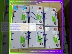 Loodzuurbatterij 6V 170AH Marshell voor clubwagen golfkar delen en accessoires