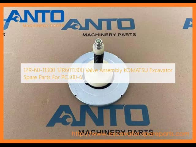 12R-60-11300 12R6011300 バルブ組立 コマツー PC300-6用の掘削機のスペアパーツ