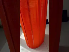 5 στρώσεις Stack Sizer Vibrating Polyweb Urethane Screens για τον διαχωρισμό υλικών σε πορτοκαλί χρώμα