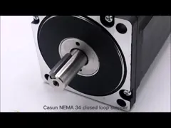 la NEMA 34 de 4.5N 2.3KG a embrayé moteur pas à pas adapté de Casun de moteur pas à pas le petit
