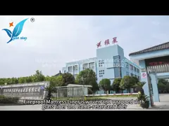CFR 1632/1633 Standard Fire Barrier Fabric For Mattress Made Up Of Glass Fiber