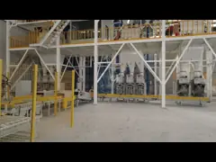 Full Automatic Dry Mortar Plant For Tile Adhesive And Tile Grout Making