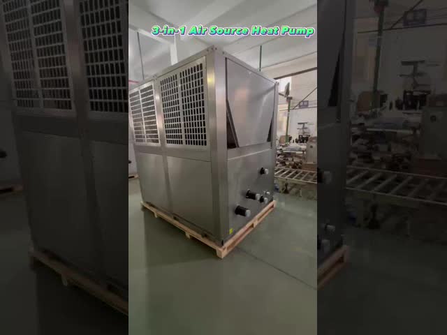 高COP 10HP スイミングプールエアソースヘタットポンプ 有名加熱容量35kw