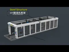 Fully Automatic Tunnel Car Wash Machine High Pressure Car Wash Machine 14 Brushes Rollover Car Wash Systems