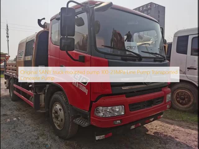 2020年 SANY 中古トラック搭載ラインポンプ SY5143THBE 4x2シャーシ 85km/h 中古