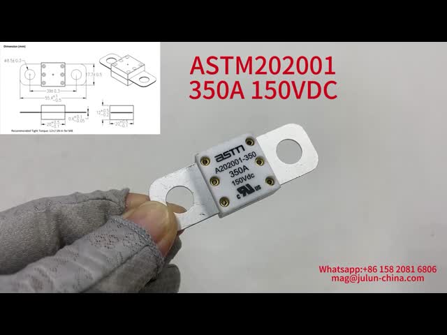 ボルト セラミック 200A 125VDC バッテリー フューズ カー ホワイト 保証された性能