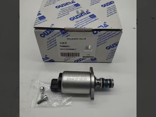 Solenoid Valve TM68001/V0111010236-T For Excavator Machines